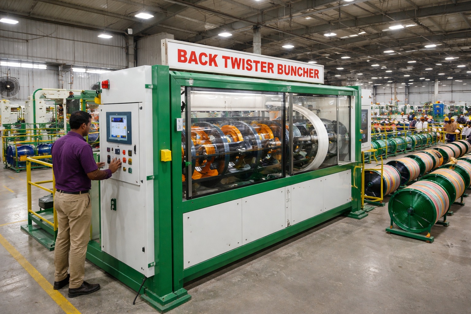 Pair Twisting & Cabling